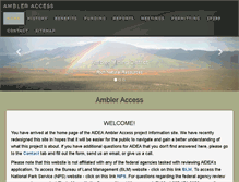 Tablet Screenshot of ambleraccess.com