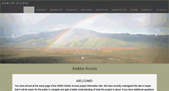 Desktop Screenshot of ambleraccess.org